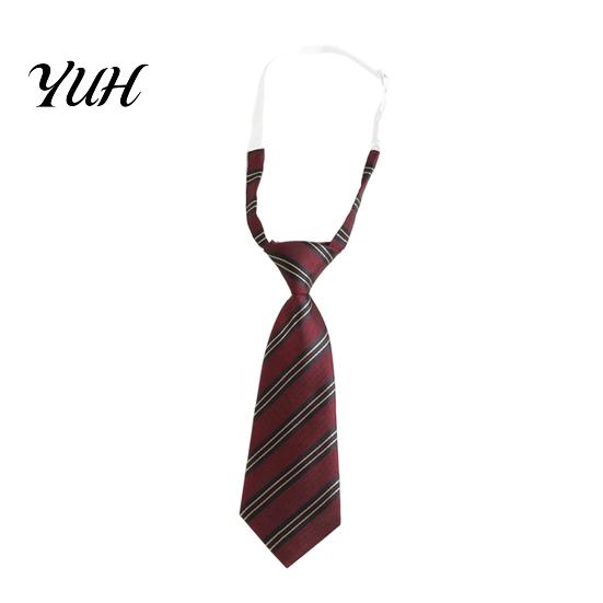 Child Dress Shirt Tie Kids Pre-tied Necktie for Boys Girls, Adjustable with Elastic Strap British Style School Uniforms Wedding And Cosplay,
