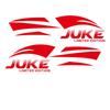 Wskpa9 1 set Carrosseriesticker Voor Nissan Juke Nismo Racing Sportstrepen Auto Deur Zijkant Decor Vinylstickers Exterieur Accessoires