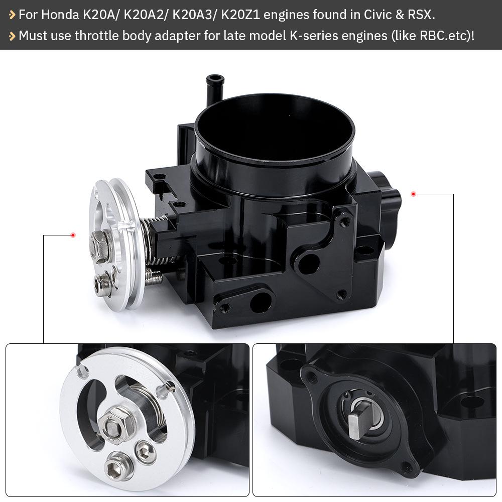 70MM Alloy Throttle Body & Valve for Honda K20/K20A