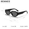 Rennes' new irregular cat eye sunglasses are a must-have sunshade sunglasses for men's and women's European and American high-end concave shapes