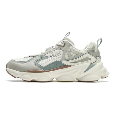 Sapatos Casuais Versáteis Tendência Solado Grosso Aumento de Altura Cano Baixo Tênis Masculino Off-White Marrom Pelicano F12M422111FAP
