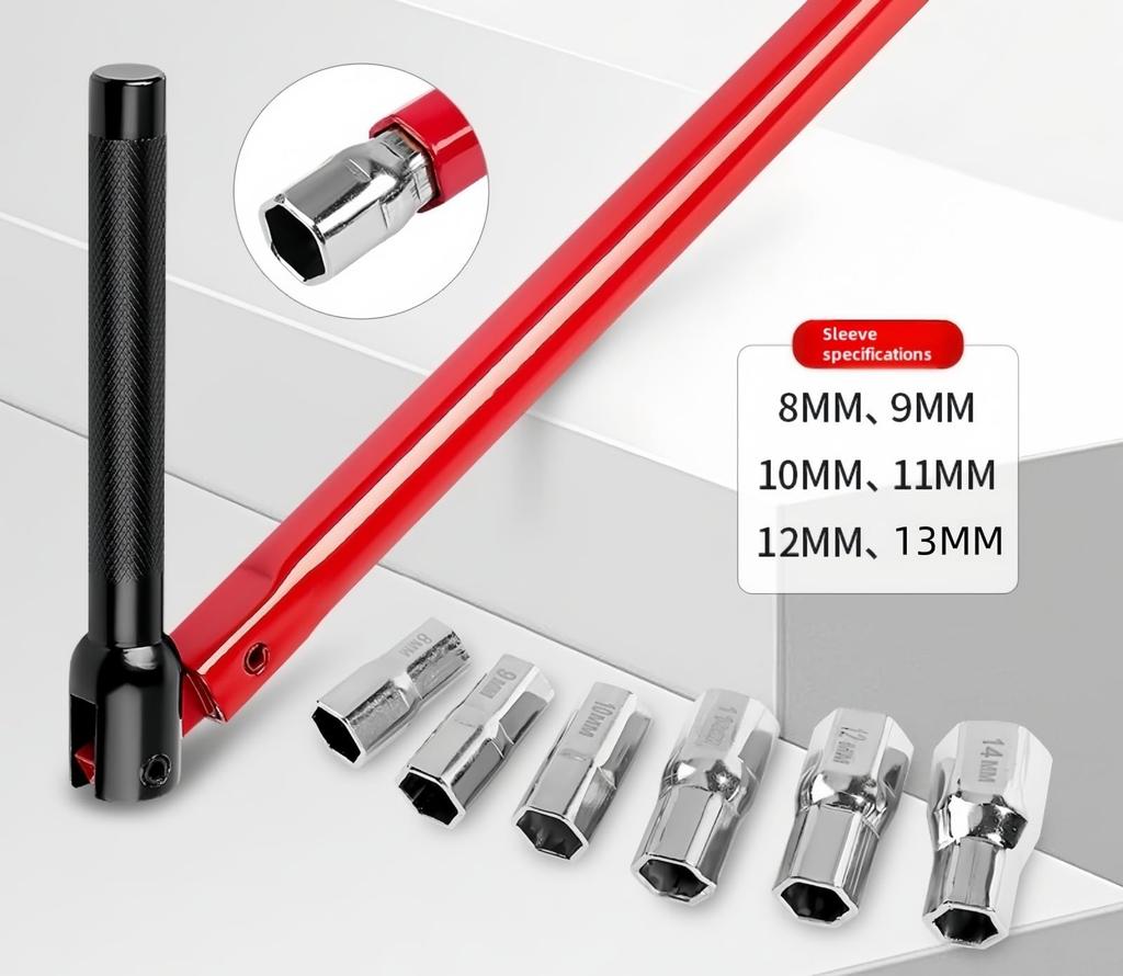 Wrench Socket Set Faucet Repair Easy to Use Accessories 8-14mm Plumber Back Nut Labor Saving Spanner Hand Tools for Home