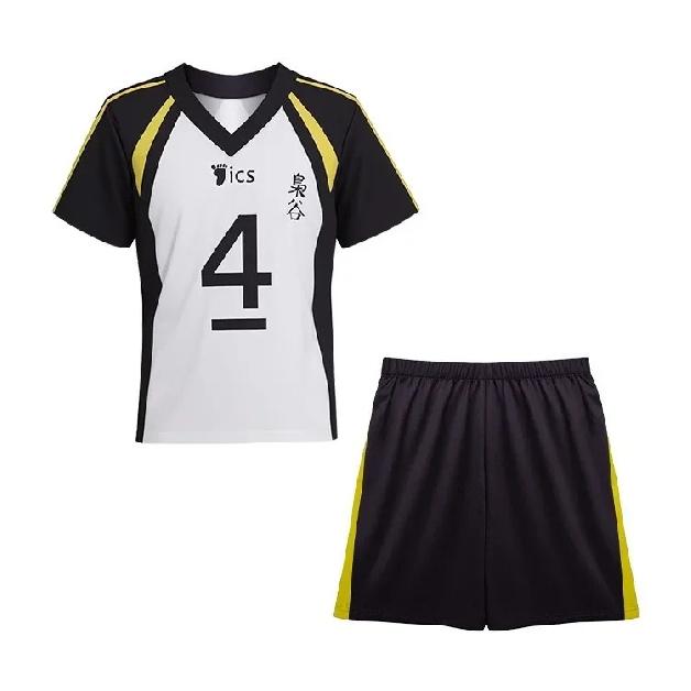 Anime Haikyu Cosplay Kostuum Fukurodan High School Volleyball Uniform for Boys Bokuto Kōtarō Akaashi Keiji Cosplay Costumes