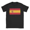 Espana TShirt Summer Spanish Harajuku TShirts Unisexs Cotton ONeck Oversize Top Tees Short Sleeve Streetwear Tshirt