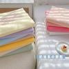Washed Cotton Flat Sheets Summer Breathable Bedroom Bedding Mattress Cover Soft 180x230cm Household Ins Comfortable Plaid