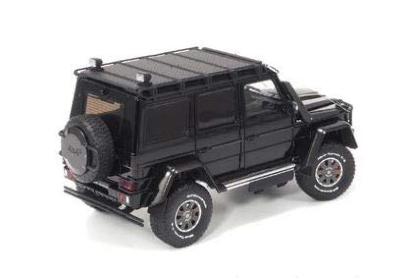 Almost Real Brabus 550 Adventure G 500 2017 Obsidian Black Scale Complete Diecast Car 860303 Mercedes-Benz 4x4² - - 1/18
