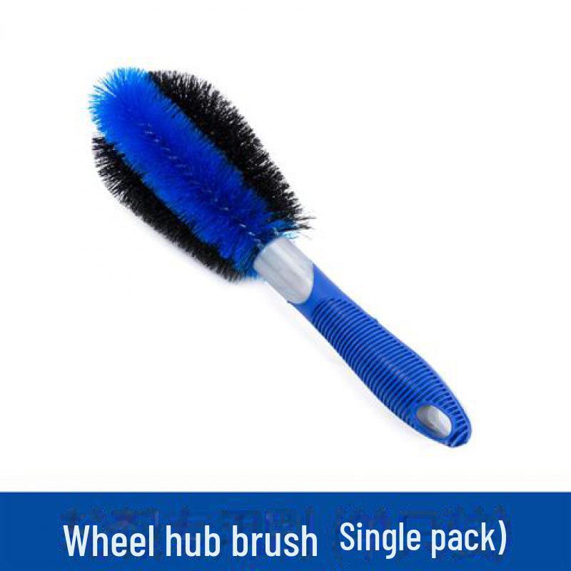 Heavy-Duty Car Wheel & Rim Brush for Effective Cleaning
