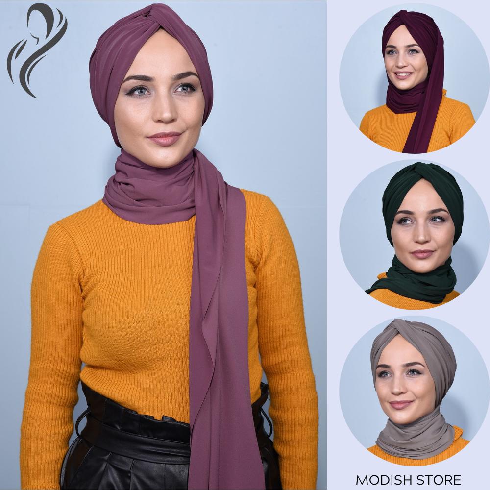 

Шаль Вязаный Боннет Мгновенный Хиджаб Джерси Хиджаб Шеи Шарф Хиджаб Шапки для Женщин Черный Шарф для Женщин изумрудный