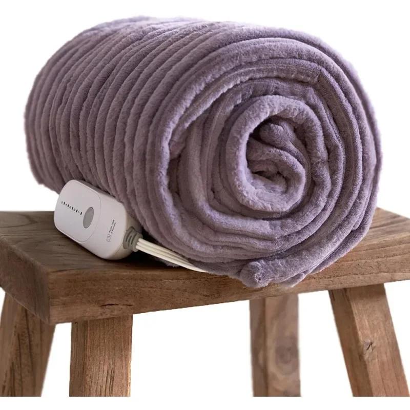 Heated Blanket Electric Throw 50``X60``-Soft Silky