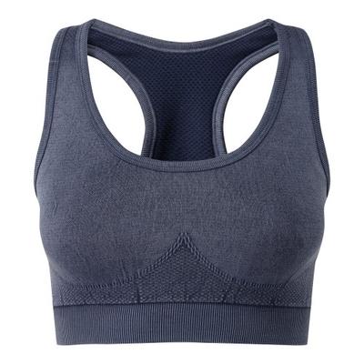 Womens/Ladies Seamless 3D Fit Multi-Sport Denim Look Sports Bra