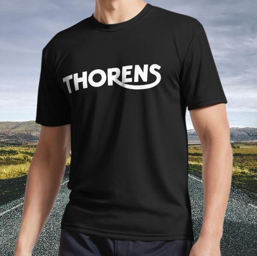

New Thorens Turntables Logo (white ink) Active T-Shirt Funny Size S - 5XL M