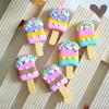 3 Colors Kawaii Spiral Ice Cream Polymer Clay For DIY Phone decor(Random)