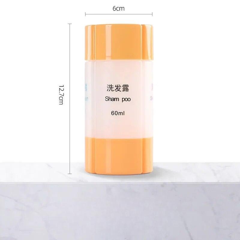 3/4 In 1 Travel Lotion Dispenser Refillable Bottles Set Portable Shampoo Shower Gel Cosmetic Bottle Creative Empty Bottles