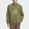 Adidas Sweatshirts Men's Dark Olive Green Hooded Moderate Regular IX4912