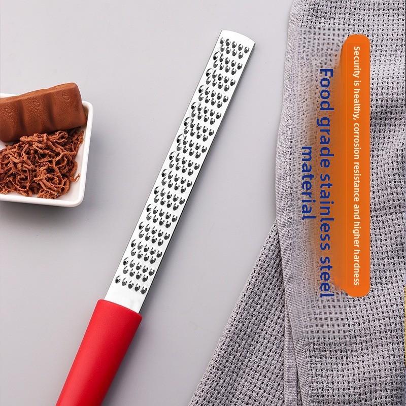 Stainless Steel Multi-Function Cheese Grater and Lemon Zester Modern Kitchen Baking Tool