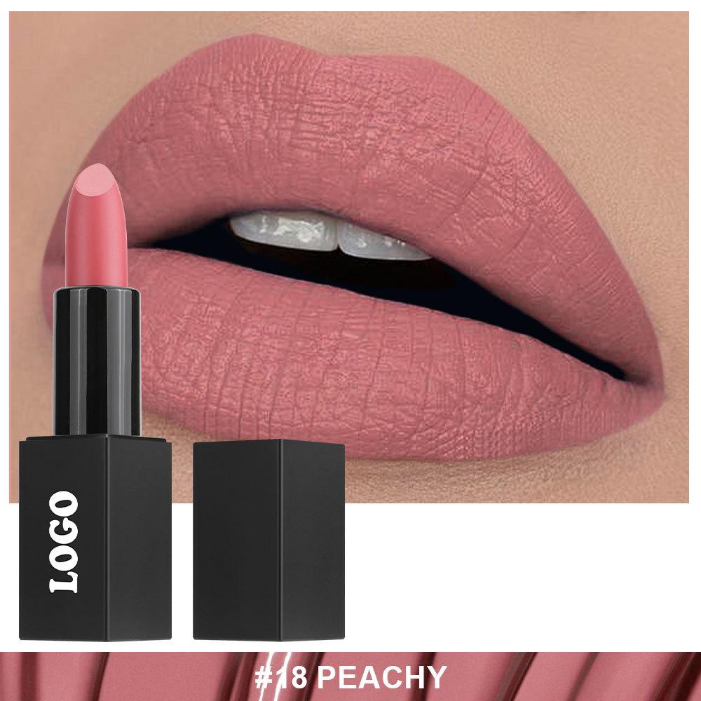 Matte Long-Lasting Non-Stick Lipstick for Cross-Border Beauty