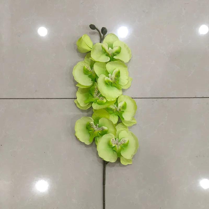5pcs 9-Heads Artificial Butterfly Orchid Silk Flower 68CM Fake Phalaenopsis Wedding Home Decoration Artificial Flowers