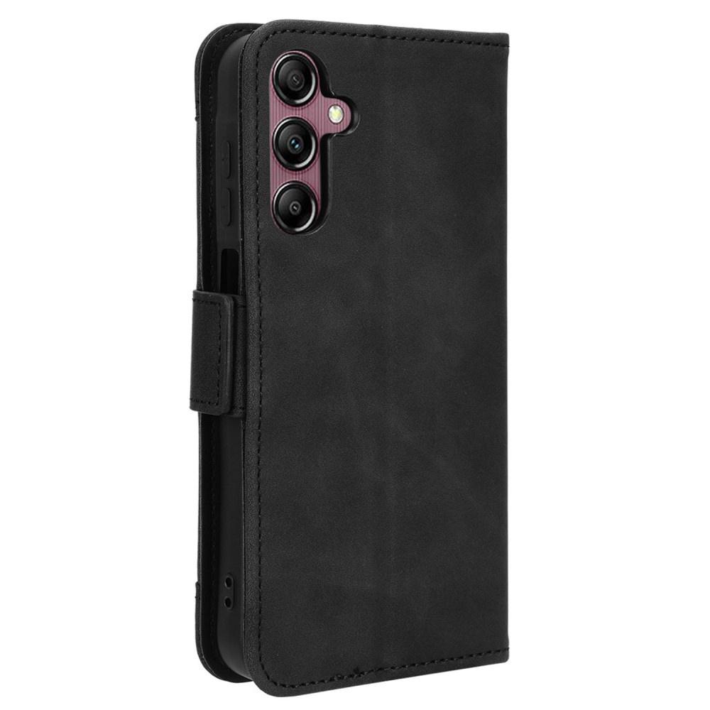 Flip Case for Samsung Galaxy A15 4G / 5G, Card Slot, Black
