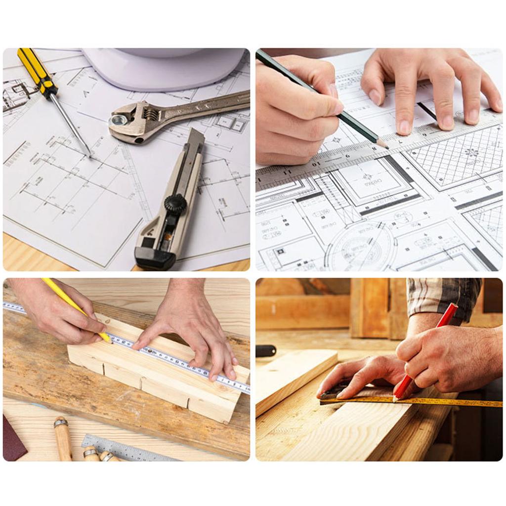 Multifunctional Fan Shaped Scale Ruler Metric Scale Ruler Folding Engineering Ruler for Architecture Drawing Measuring