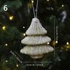 Green Christmas Hanging Decoration Cartoon Cane House Gift Candy Cake Ice Cream Hanging Pendants Photo Props Foam