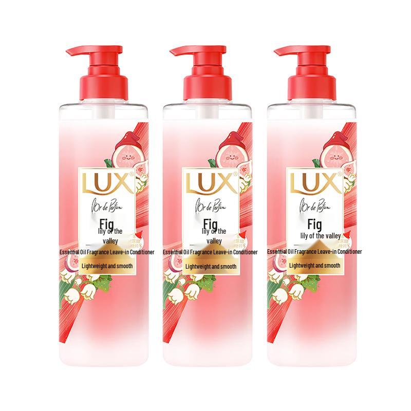 LUX Fig & Lily of the Valley Essential Oil Hair Conditioner 3-Pack