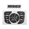 Customizable Fitment Button Repair Stickers for C4 2014 2018 AC Control