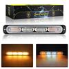 Yellow and White Car LED Light Flashing and Constant Waterproof Rating IP65