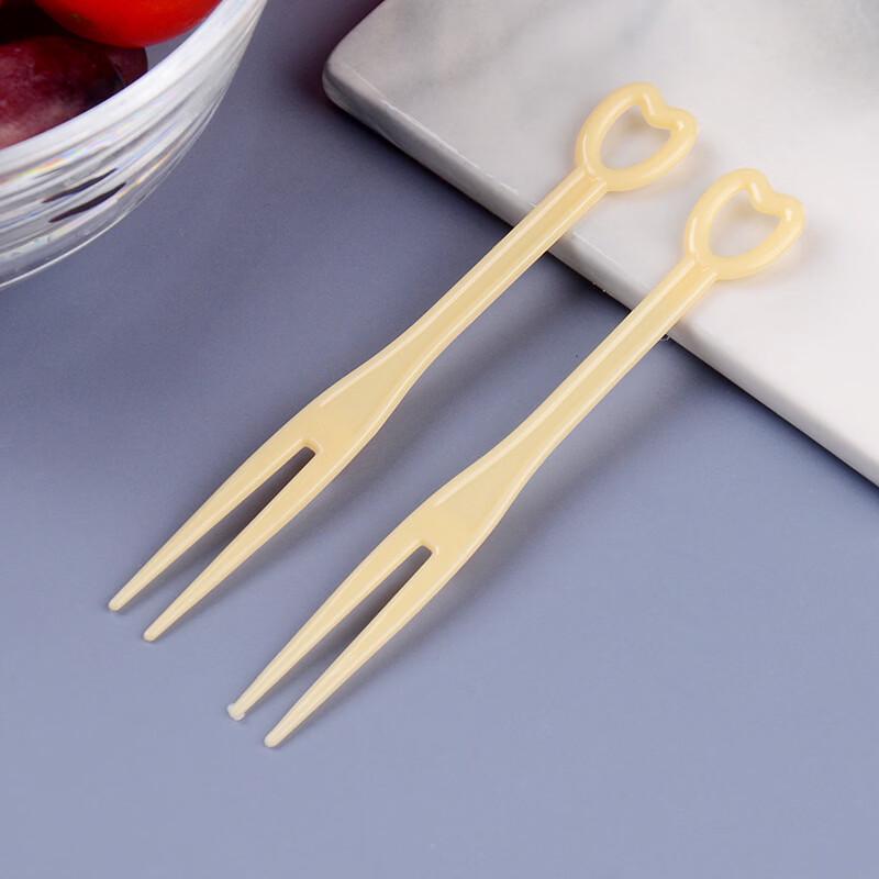 Disposable Plastic Fruit Forks