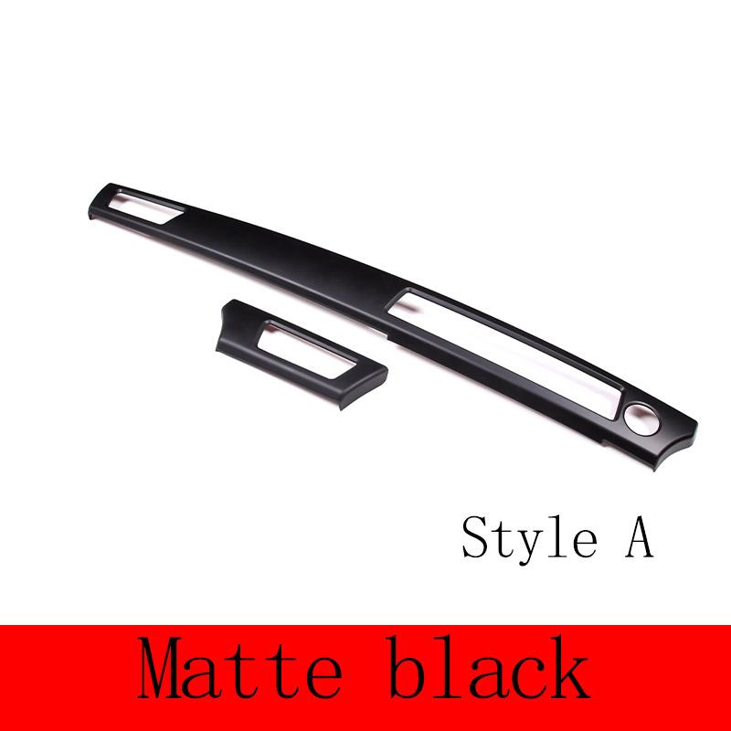 For BMW 3 Series E90 2005-2012 ABS Carbon Fiber Car Interior Dashboard Panel Cover Trim Decoration Stickers  Auto Accessories