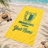 FC Famalicao Custom Name Beach towels also serve as bath towels summer essential a musthave for the outdoors the beach and the pool