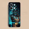 Pirate Corsair Mobile Phone Case for Xiaomi Redmi Note 14 13 12 11 S Pro Plus 4G 5G Colorful Printing Cover Cellphones Cover