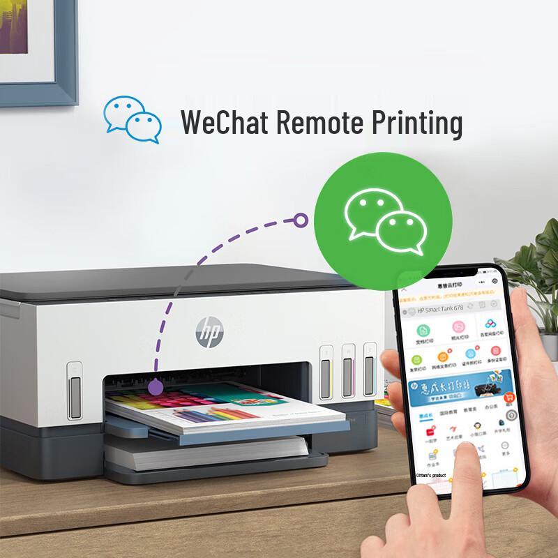 HP Smart Tank Wireless All-in-One Color Inkjet Printer Series CN Plug (adapter Included)