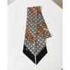 Daks Petit Silk Scarf Navy Dd Pattern Dcsc6f380n2