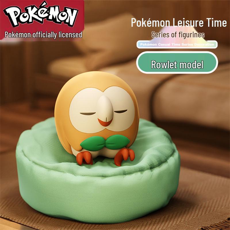 New Genuine Pokémon Leisure Series Sleeping Posture Blind Box Figurines