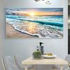 Beach Sunset Wall Art Posters Large Landscape Canvas Painting Print Nordic Wall Decoration Picture For Home Decor