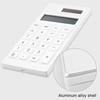 Solar Calculator Easy-to-read 12-Digit Mechanical Calculator with Large LCD Display for Office School Home