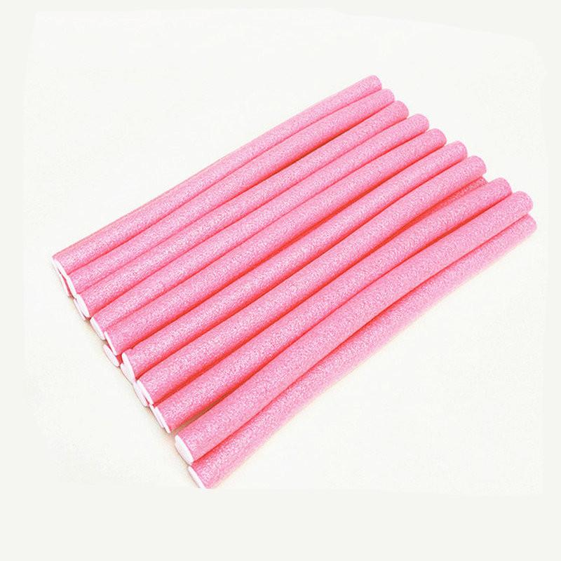 

10pcs/set Random Color Multifunction Twist Sponge Hair Curler No Heat Hair Roller Wave Formers Hair Styling Tool Wholesale