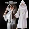 Star Wars Leia Organa Solo Cosplay Kostým Bílé Šaty Oblečení Pro Dospělé Halloween
