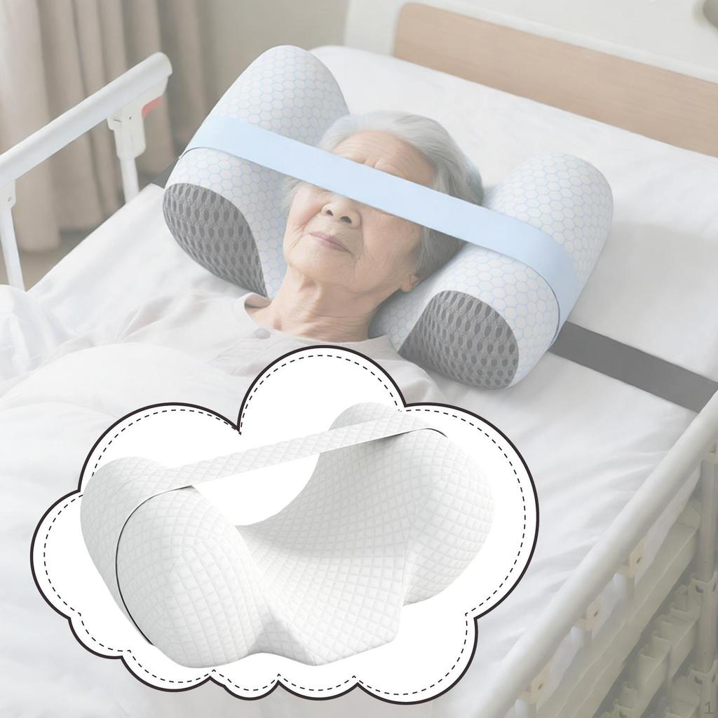 Upright Sleeping Pillow Anti Wrinkle Pillow, Head Neck Support Premium, Comfort, Professional