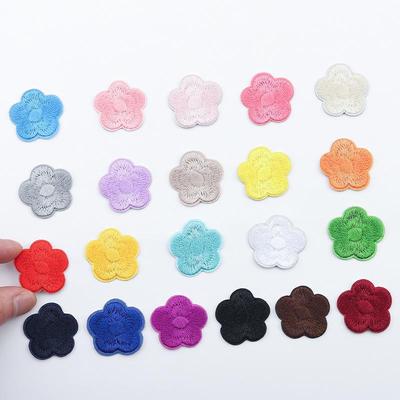 Adesivos de Patches de Bordado Autoadesivos DIY para Roupas e Diários