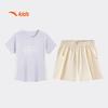 Kids Girls' 2026 Summer Breathable Sportswear Short Sleeve T-shirt & Shorts Set A62627701