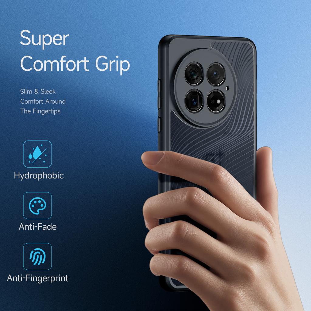 For OnePlus 13 Case DUX DUCIS Aimo Series TPU+PC Matte Drop-proof Phone Cover (REACH Certification)