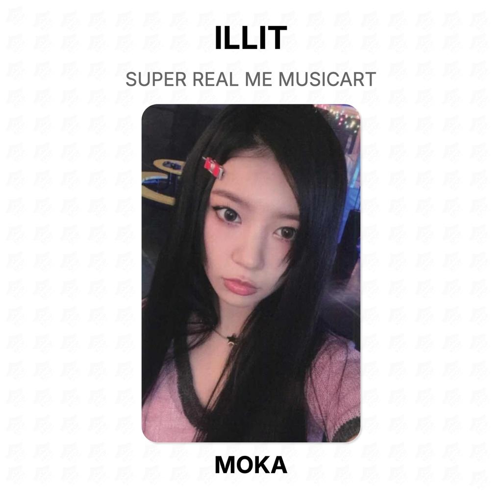 ILLIT SUPER REAL ME MUSICART Official Photocard