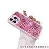 Pink Dollar Applies To Apple 15 Mobile Phone Case Iphone12promax Trendy Brand 14/13 Silicone 16 Anti-drop Case