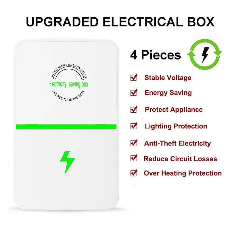 Electric Energy Saving Device Pro Energy Power Saver Device Balance Current Source Stabilizes Voltage EU/UK/US Plug 90-250V 28kw