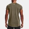 Under Armour Skull Pattern Print American Vintage Crew Neck Short Sleeve T-Shirt Men T-Shirts Green 1370463-361