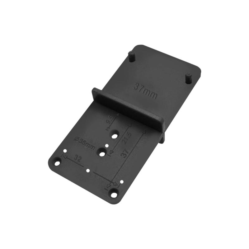 Hinge Hole Drilling Guide Plastic 35mm Woodworking Punch Opener Locator For Furniture Installation DIY Template Carpentry Tools