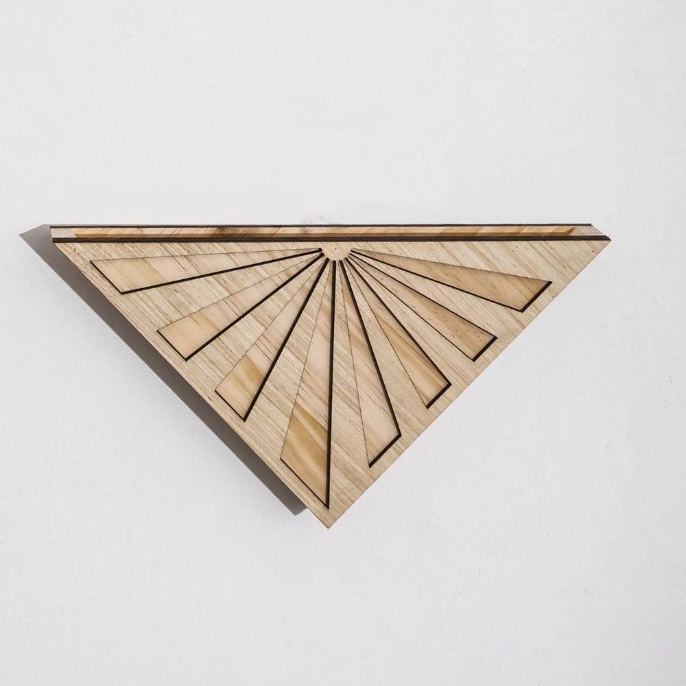 Minimalist Wall Mounted Flower Pot Handmade Geometric Flower Pot Balcony Wall Decor Style B