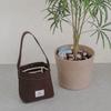 [Agnes Project] Peanut Tote Bag (Ver.2)_Brown