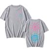 Kiss All The Time Disco Occasionally Album Graphic Tees HarryStyles Singer Design Print T-shirt Short Sleeve Male Shirt